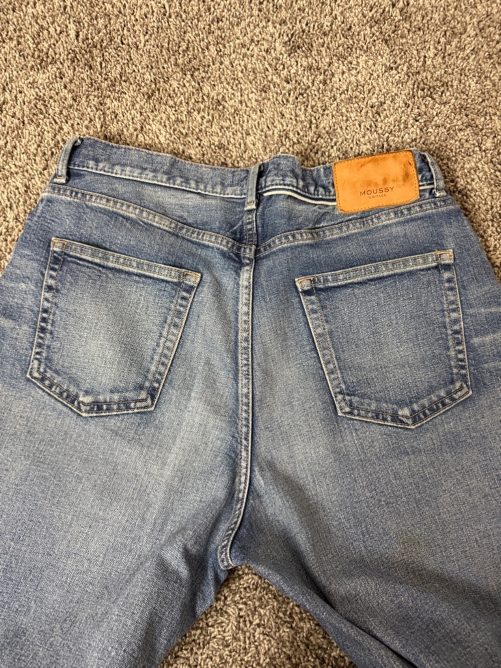 Moussy - Women's Evelyn Cropped Straight-high Rise Jeans size 30 - Picture 6 of 8